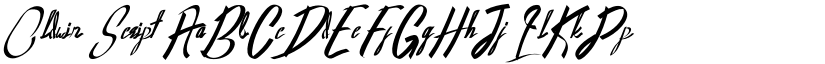 Oldwin Script font