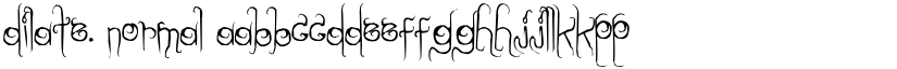 dilate. normal font