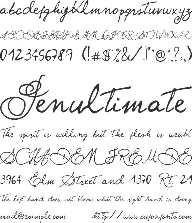 Paulinho Pedra Azul font preview