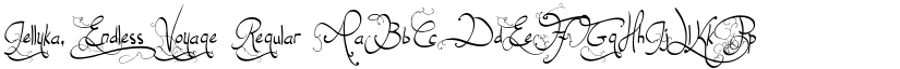 Jellyka, End_less Voyage Regular font