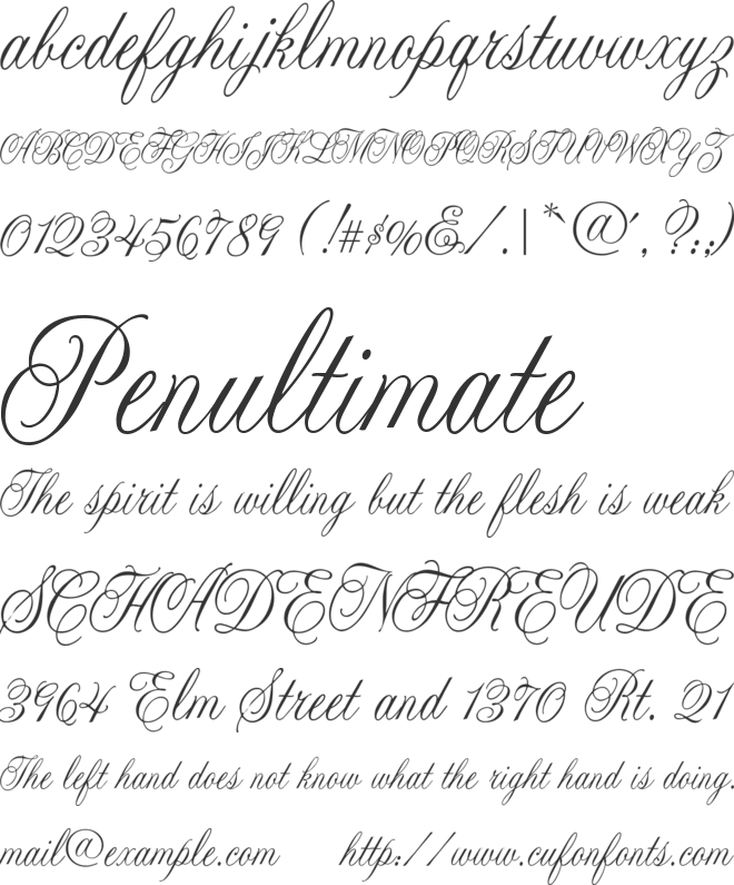 CAC Lasko Condensed font preview