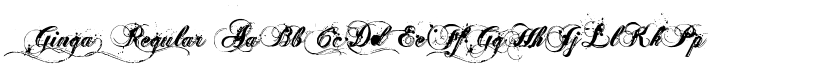 Ginga> Regular font