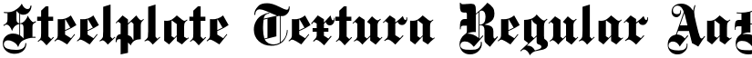 Steelplate Textura Regular font