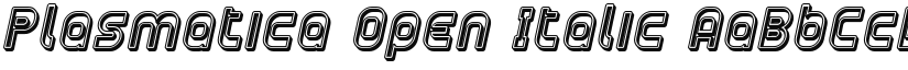 Plasmatica Open font download