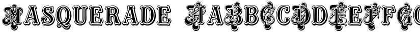 Masquerade font