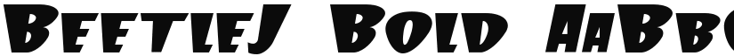 BeetleJ Bold font
