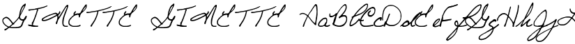 GINETTE font download