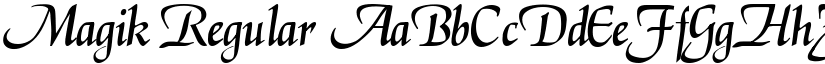 Magik Regular font