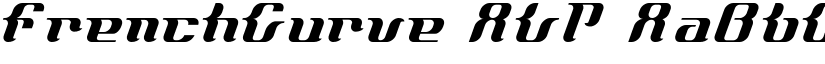 FrenchCurve font download