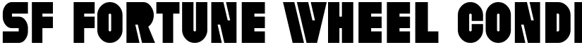 SF Fortune Wheel Condensed Regular font