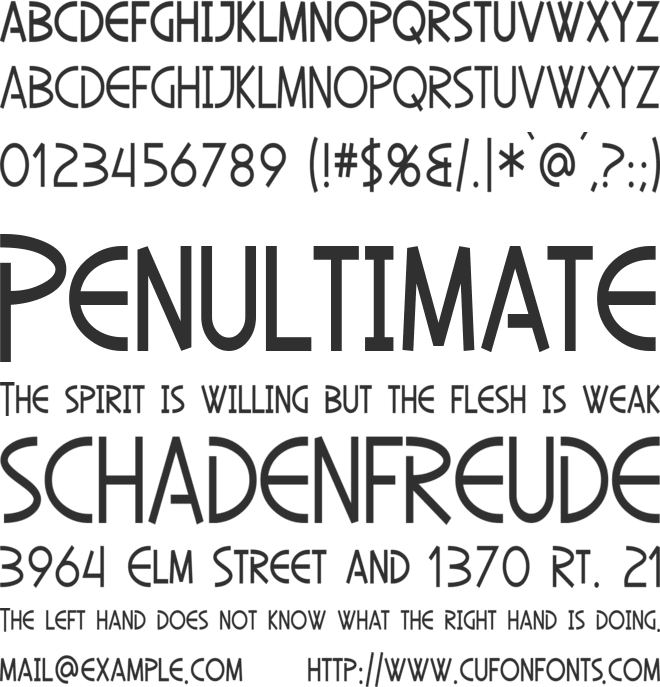 SF Diego Sans Condensed font preview