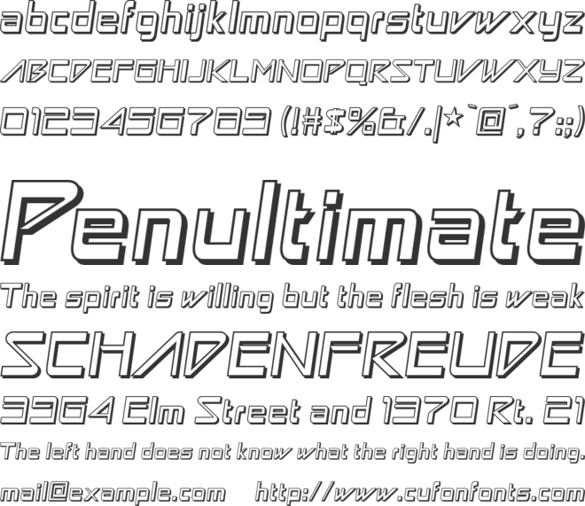 Astron Boy Wonder font preview