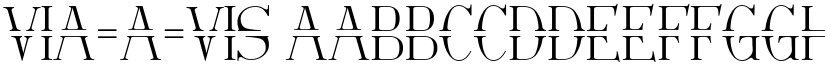 Via-A-Vis font