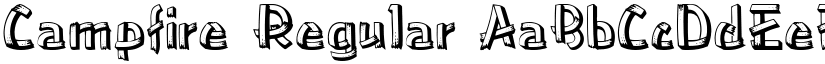 Campfire Regular font