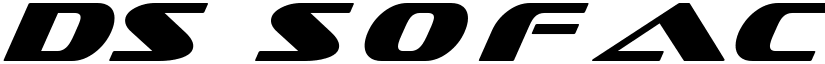DS Sofachrome Italic font