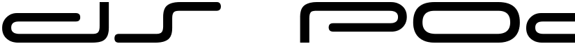 DS Podd Cyr Light font