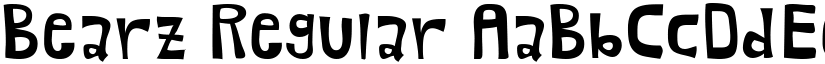 Bearz Regular font
