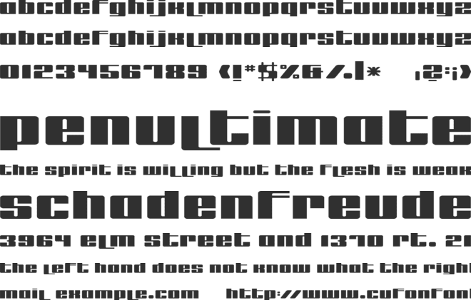 remakeoffabulous3 font preview