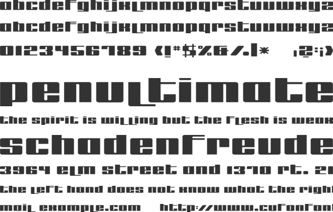 remakeoffabulous3 font preview