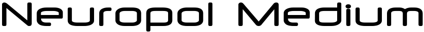 Neuropol Medium font
