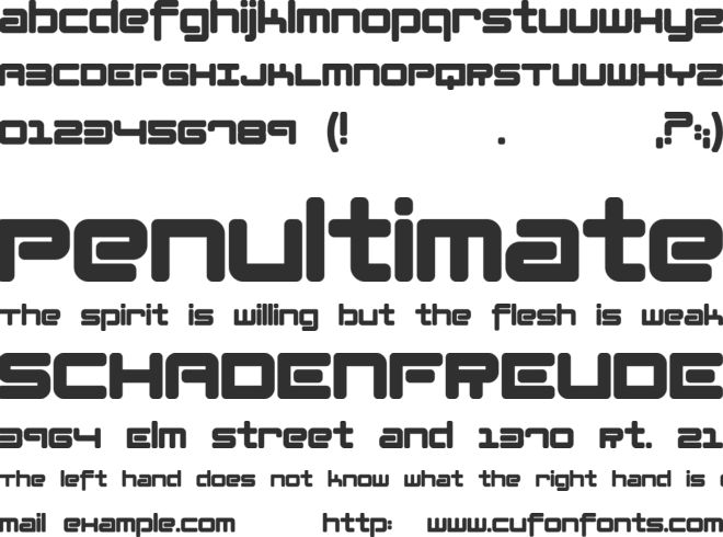 Lotusflower font preview