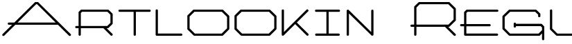 Artlookin Regular font