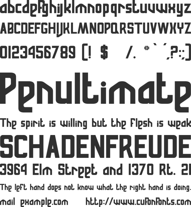 RussianQuality font preview