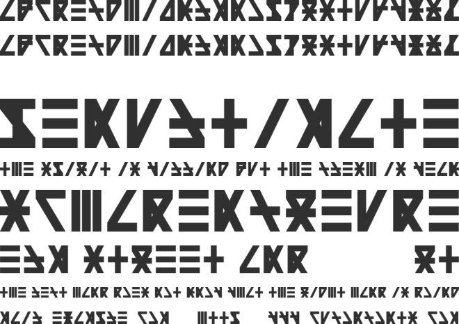 Imperial Black font preview