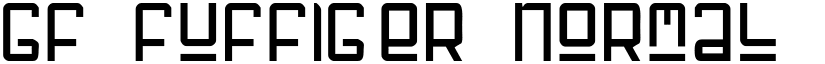 GF Fuffiger Normal font