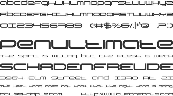 BN Year 2000 font preview