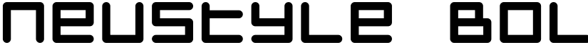 Neustyle Bold font