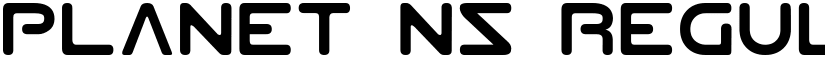 Planet NS font download