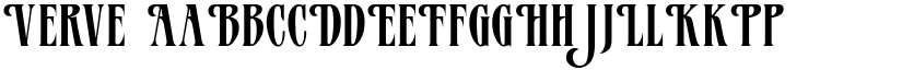 Verve font