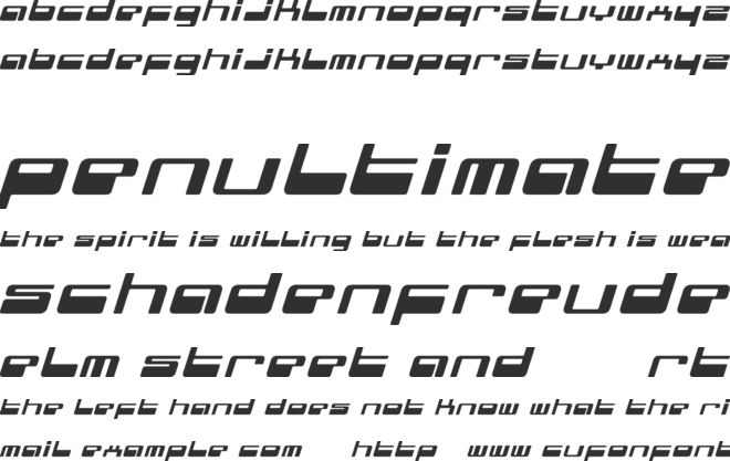 genotype font preview