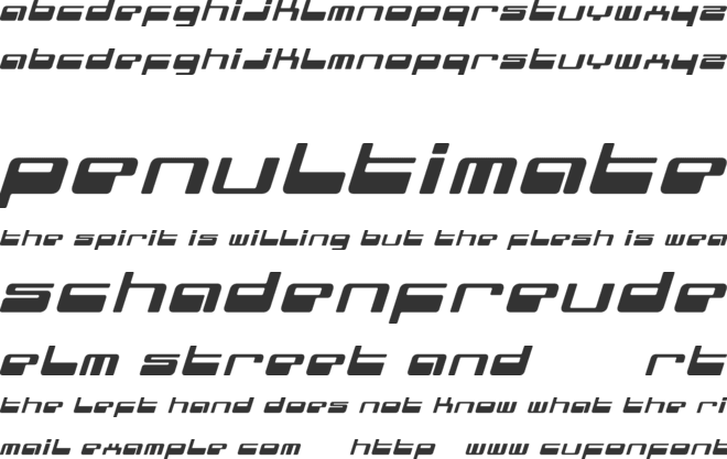 genotype font preview