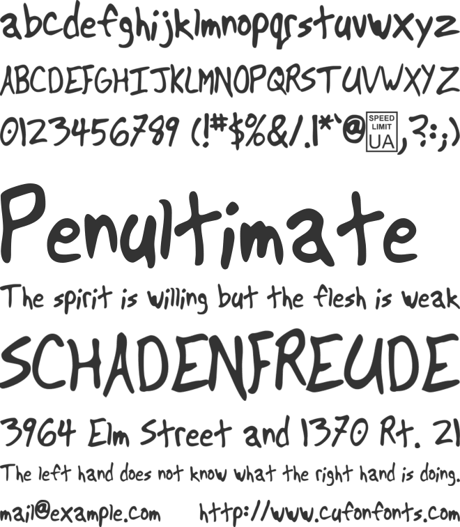 Another font preview