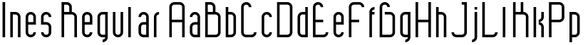 Ines Regular font