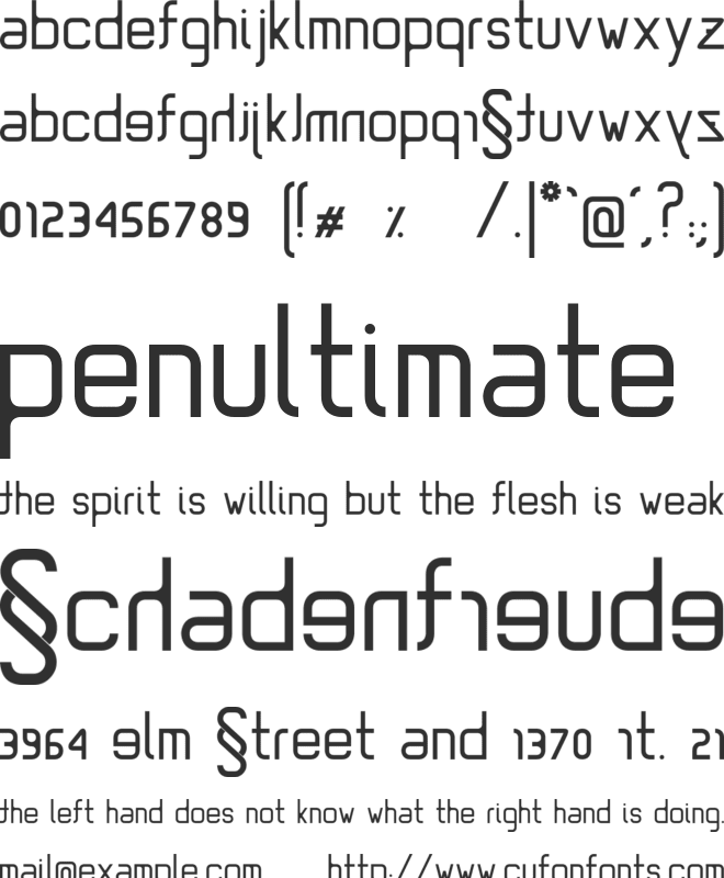evereverse font preview