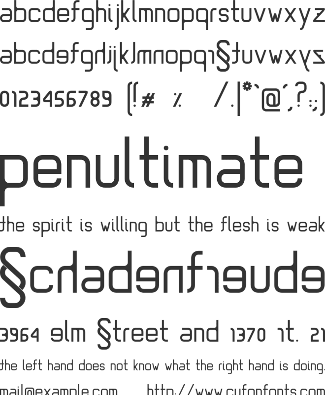 evereverse font preview