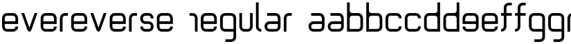 evereverse Regular font