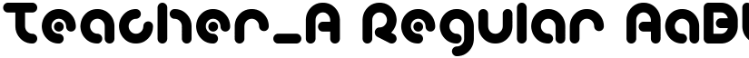 Teacher_A font download