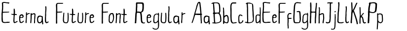 Eternal Future Font Regular font