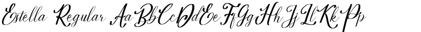 Estella Regular font