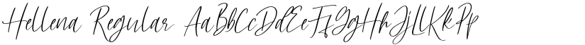 Hellena Regular font