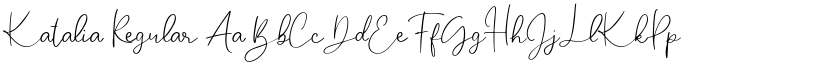 Katalia Regular font