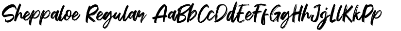 Sheppaloe Regular font