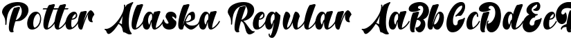 Potter Alaska Regular font