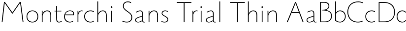 Monterchi Sans Trial font download