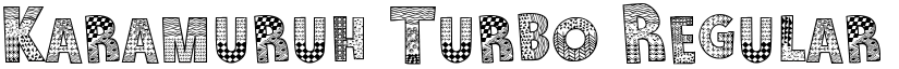 Karamuruh Turbo Regular font