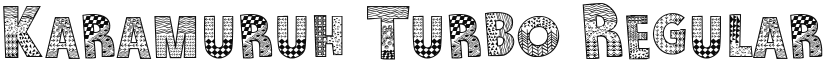 Karamuruh Turbo font download